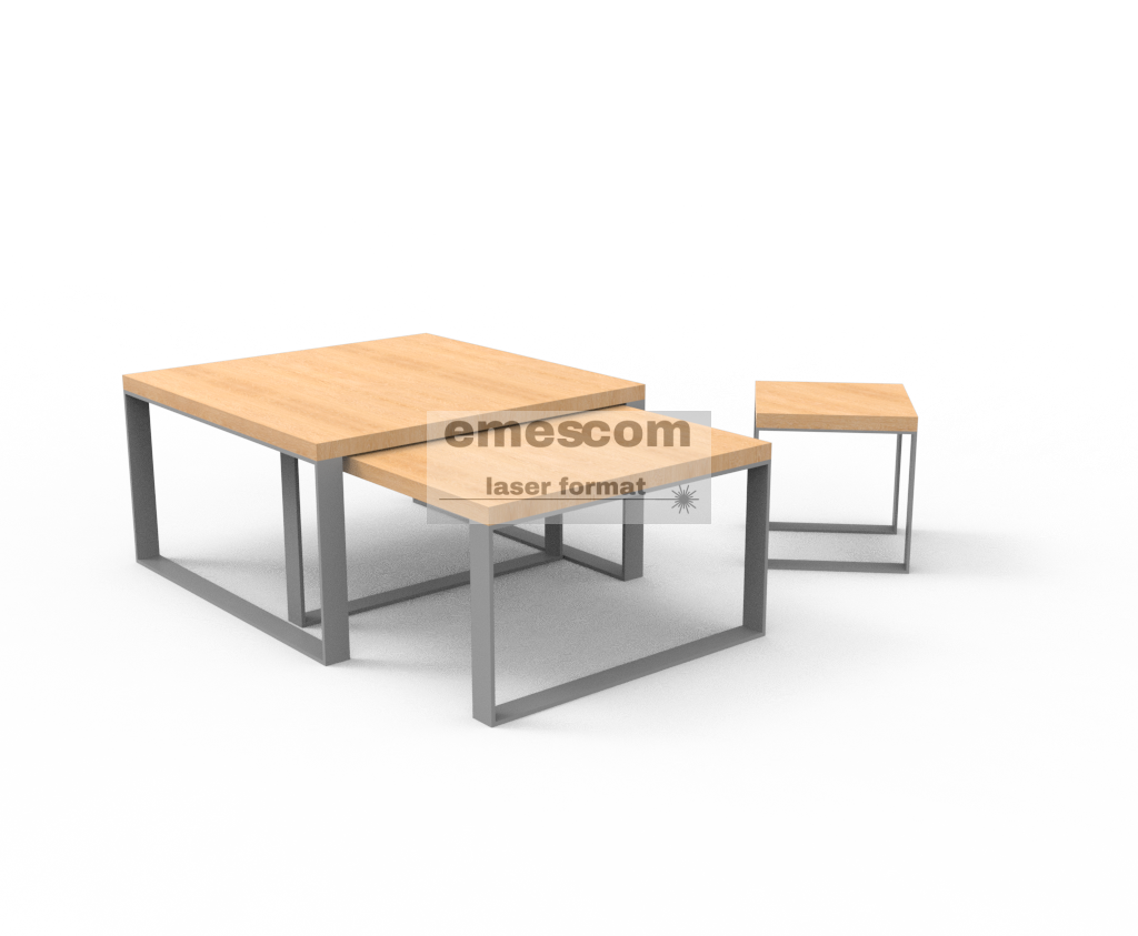 Stolik kawowy 3PART (zestaw) - obrazek 2