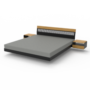 Lewitujące łóżko stalowe AURORA