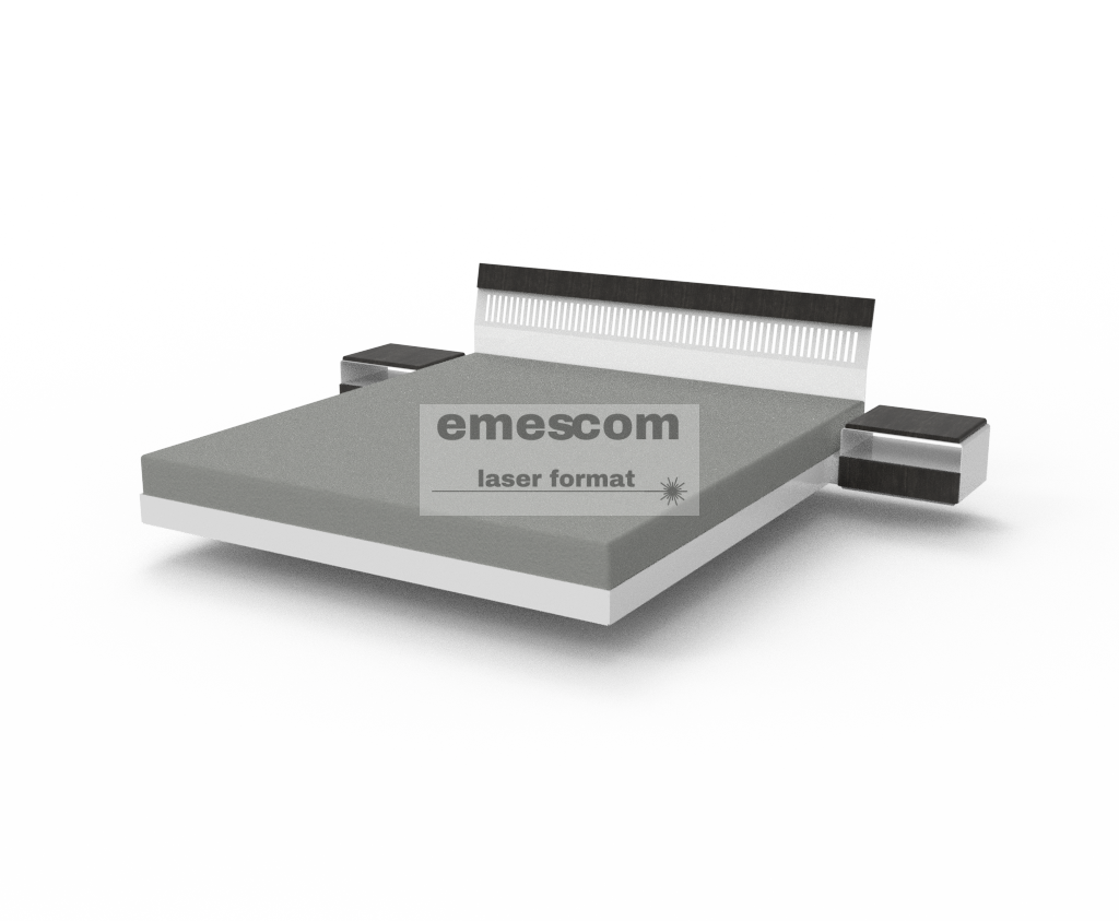 Lewitujące łóżko stalowe AURORA - obrazek 13